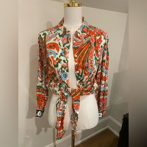 ba&sh - women’s Multicolor Floral Top
